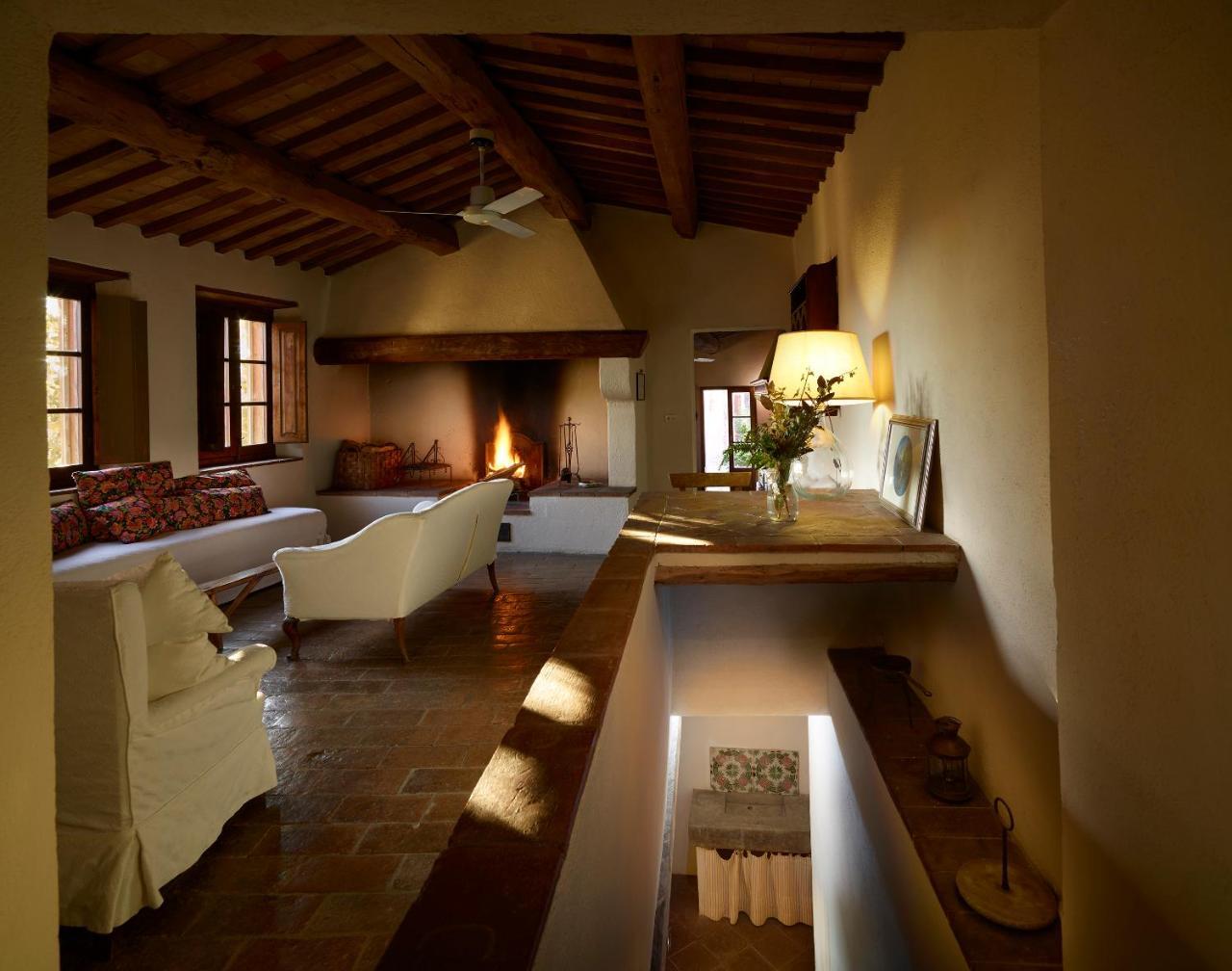 Borgo Lucignanello Bandini Villa San Giovanni d'Asso Eksteriør billede