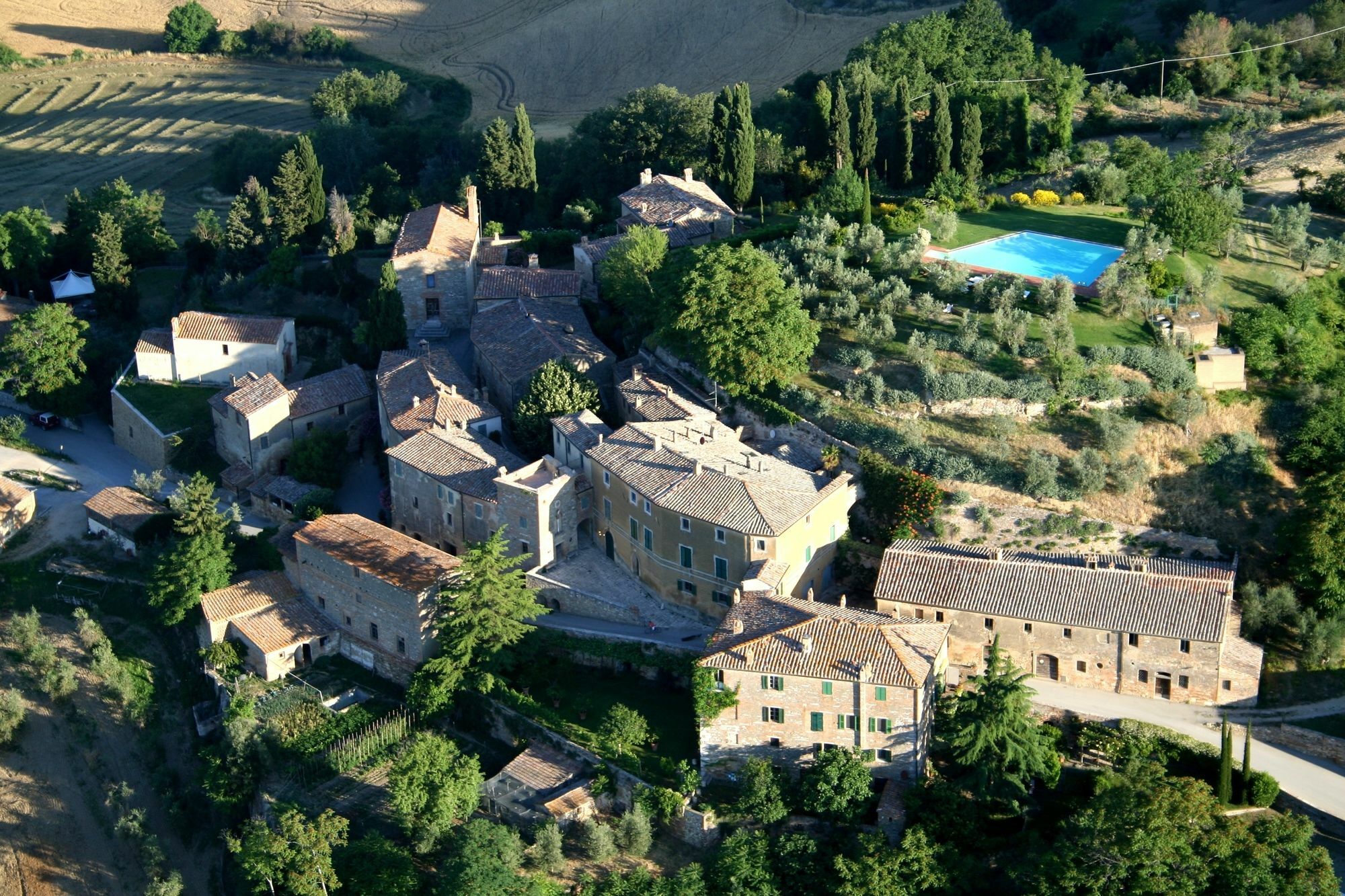 Borgo Lucignanello Bandini Villa San Giovanni d'Asso Eksteriør billede